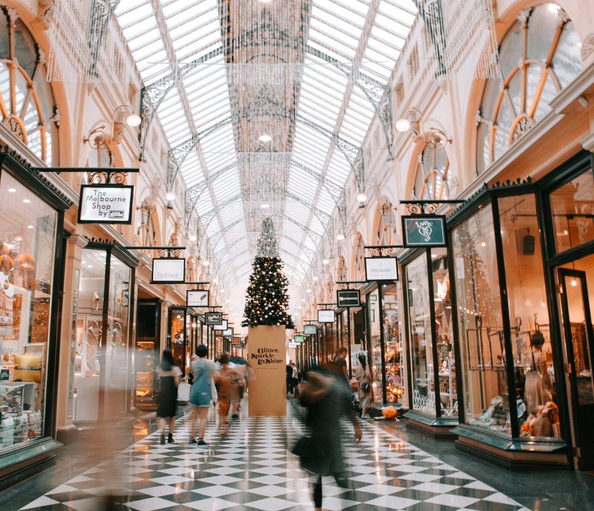 Image of a shopping mall