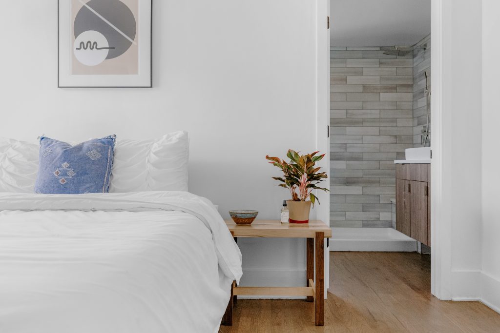 Image of a tidy bedroom